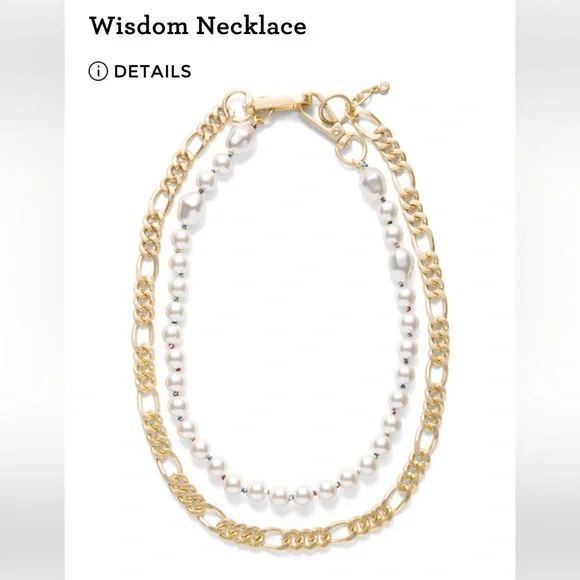 CAbi Gold and Silver Layered Necklace - Picture 3 of 4